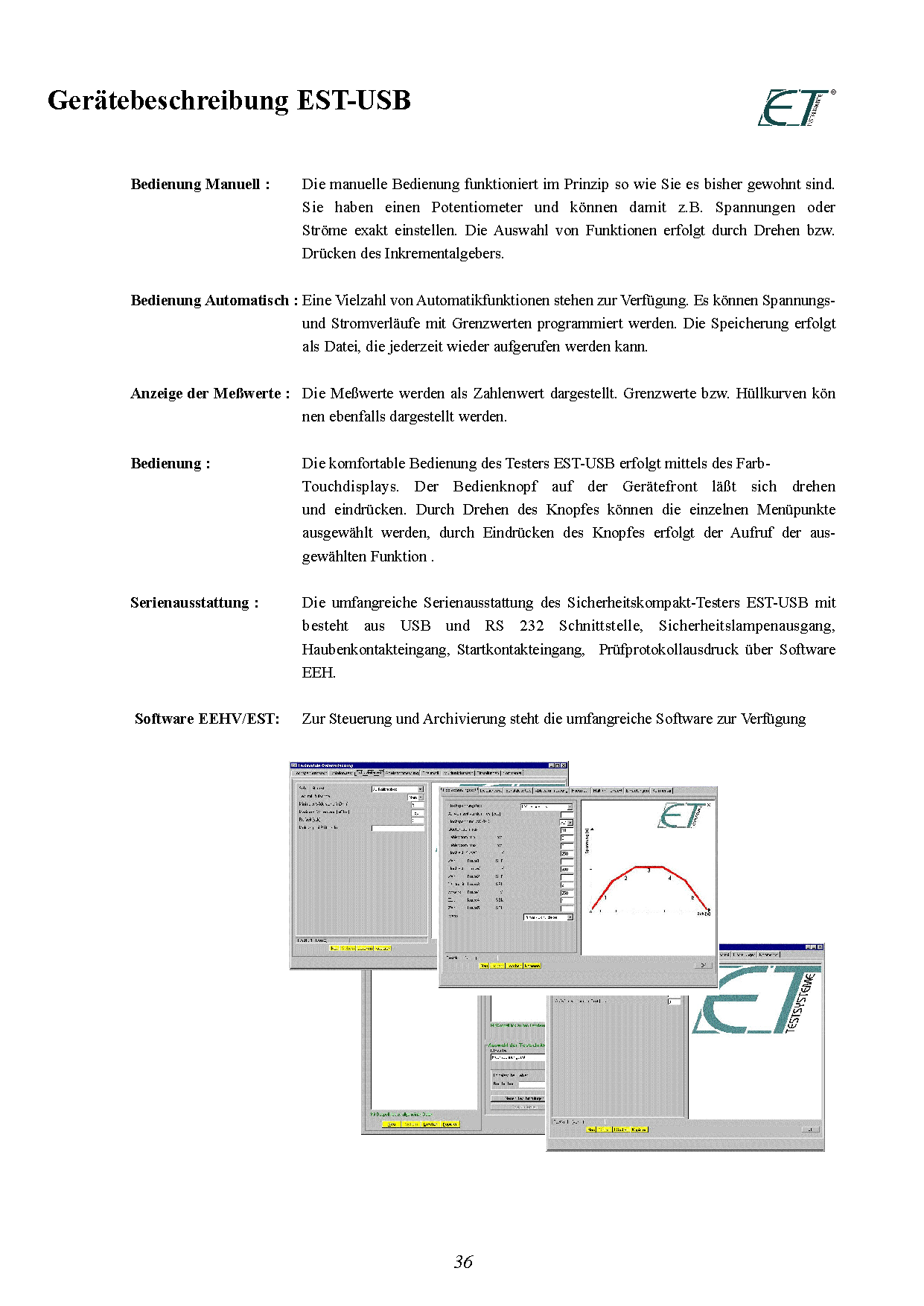 Sicherheitstestsystem EST-USB - 3